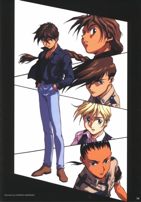 Otaku Gallery  / Art Books / Gundam Wing - Memorials II (The Legend Of Forever) / 075.jpg